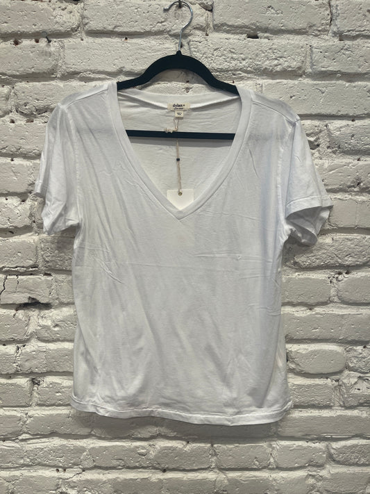 DEEP V-TEE WHITE