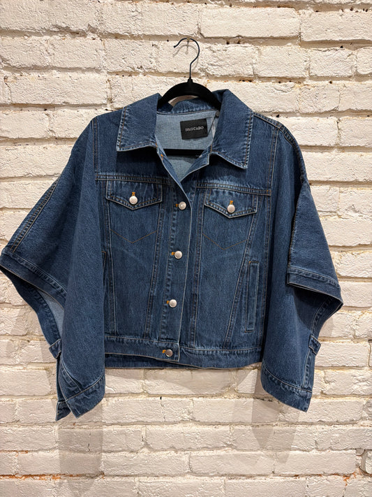 DENIM PONCHO 451