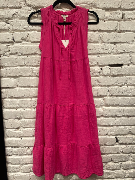AVA DRESS RASPBERRY ROSE