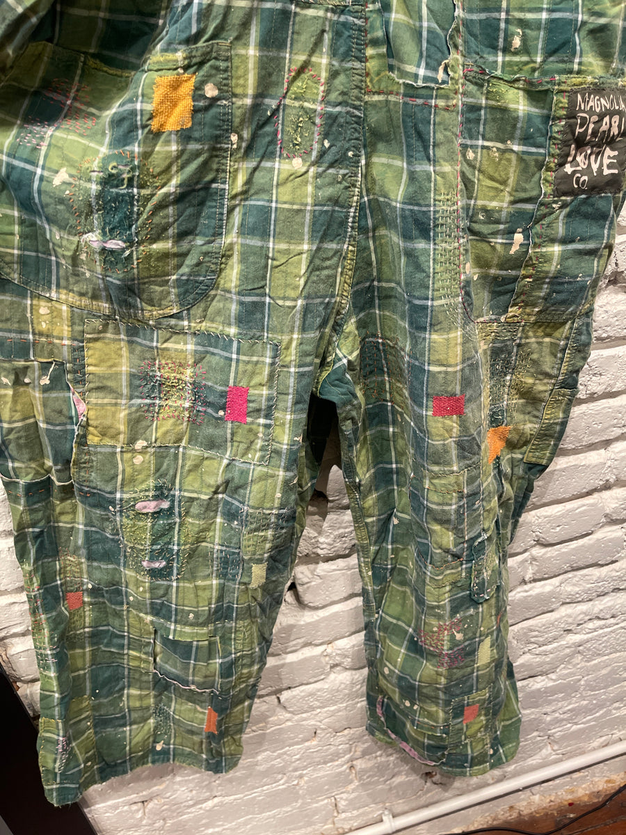 OVERALLS 160 UNCLE JOES PLAID