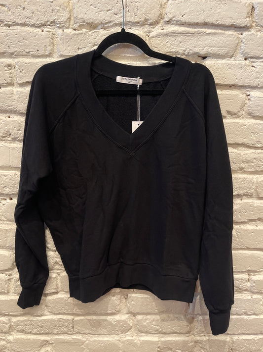 SINEAD V NECK TRUE BLACK