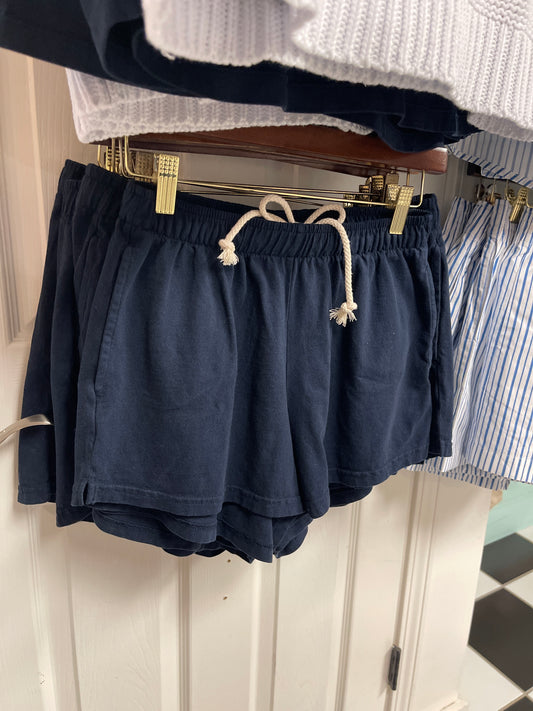 LIZ JERSEY SHORT NAVY