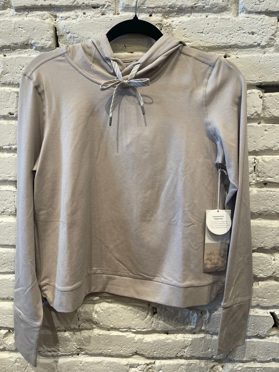 HALO HOODIE ECRU HEATHER