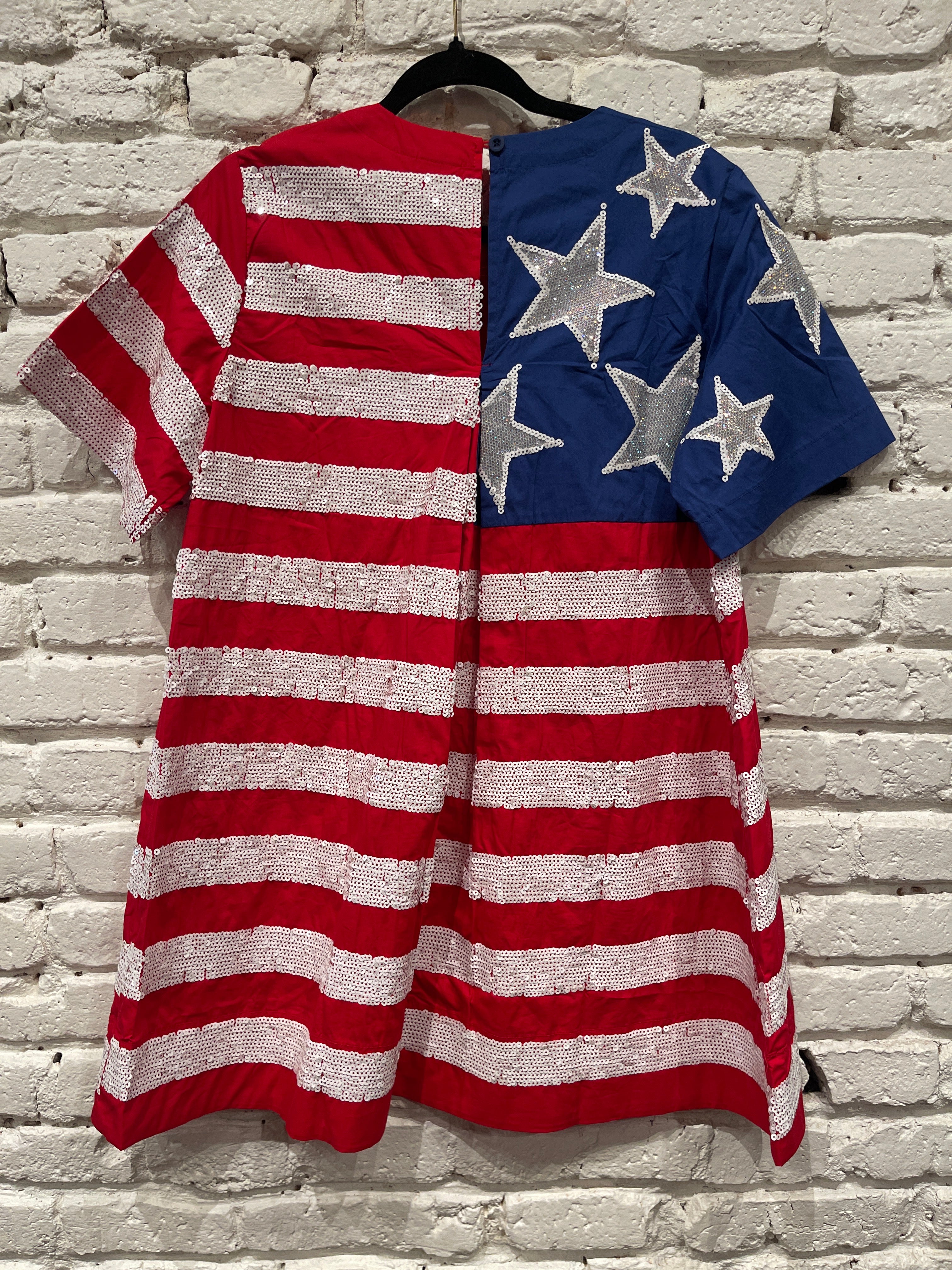 AMERICAN FLAG S/S DRESS
