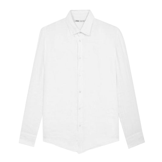 Baldassari Button Down Shirt Dyed (White)