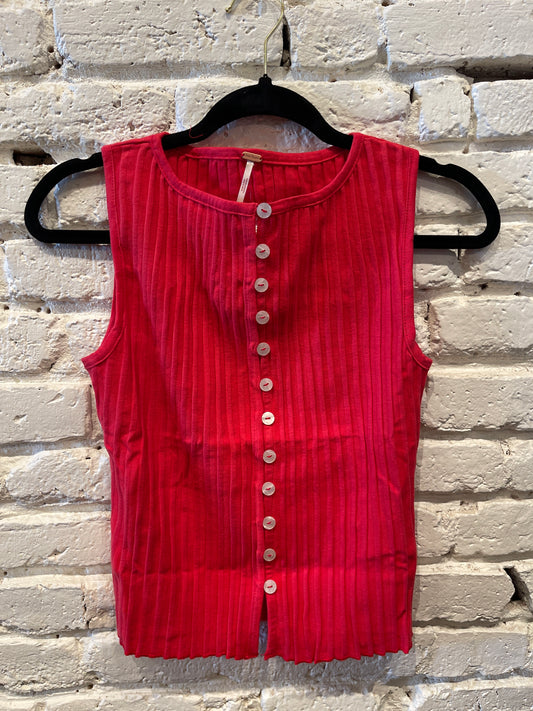 TILLY VEST RED