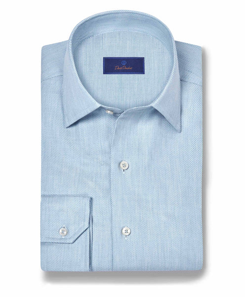Sky Cashmere Blend Sport Shirt