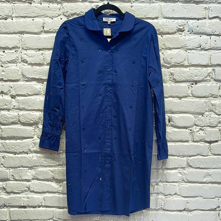 GRETCHEN DRESS NAVY