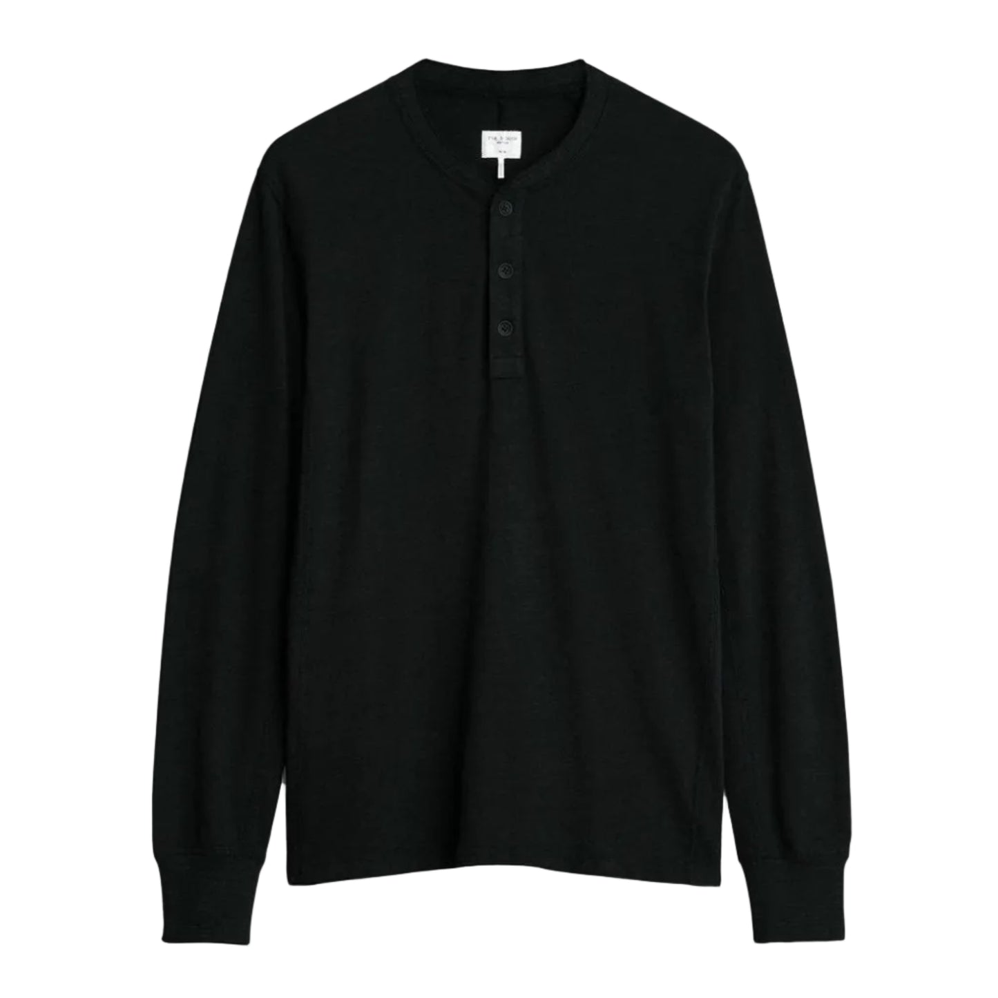 Classic Flame Henley (Jet Black)