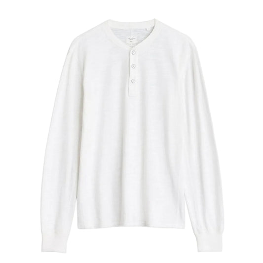 Classic Flame Henley (White)