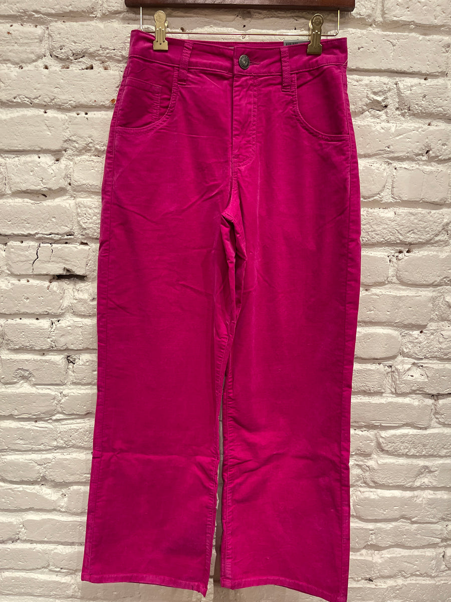 JEAN FUCHSIA VELVET