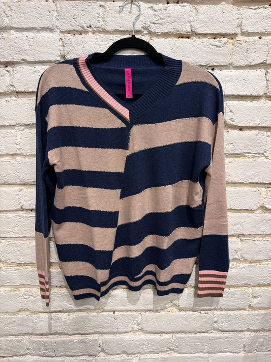 STRIPES DENIM ZP8533U