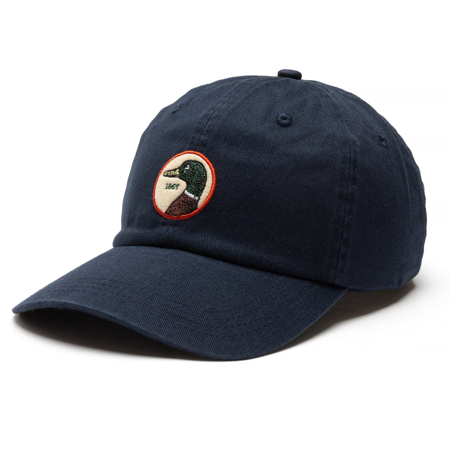 Circle Patch Twill Hat (Navy)
