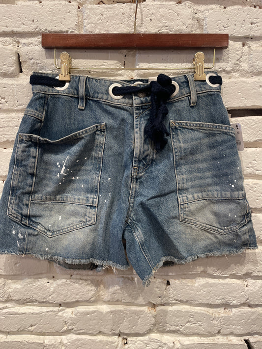 MOXIE SHORTS / TIMELESS BLUE