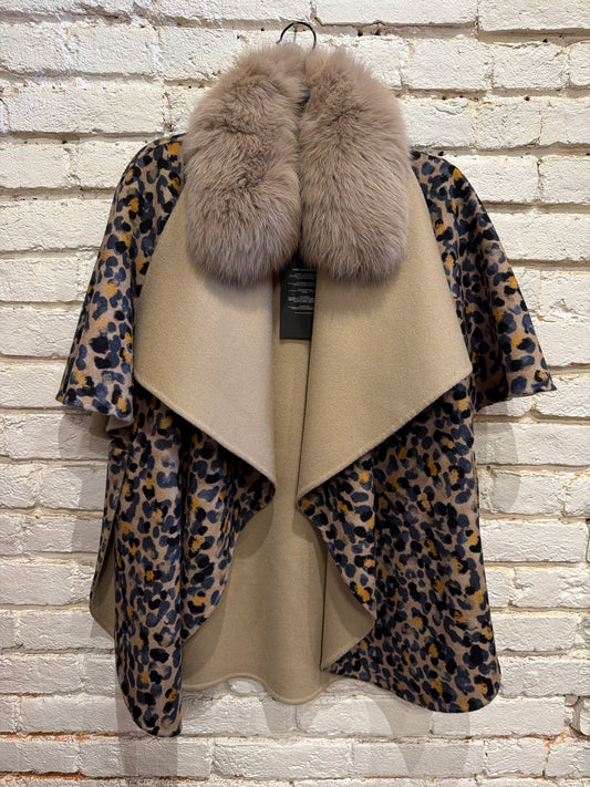 NEW WIDE LAPEL CAPE DMA210CD