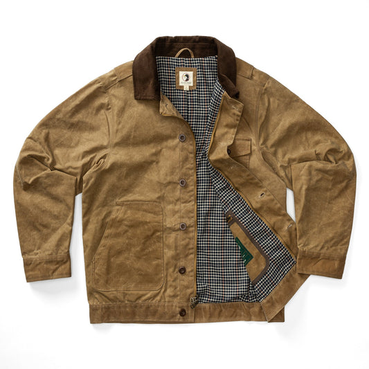 Waxed Duck Canvas Rancher Jacket (Umber Brown)
