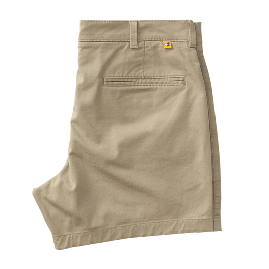 5" Gold School Chino Short (Khaki)