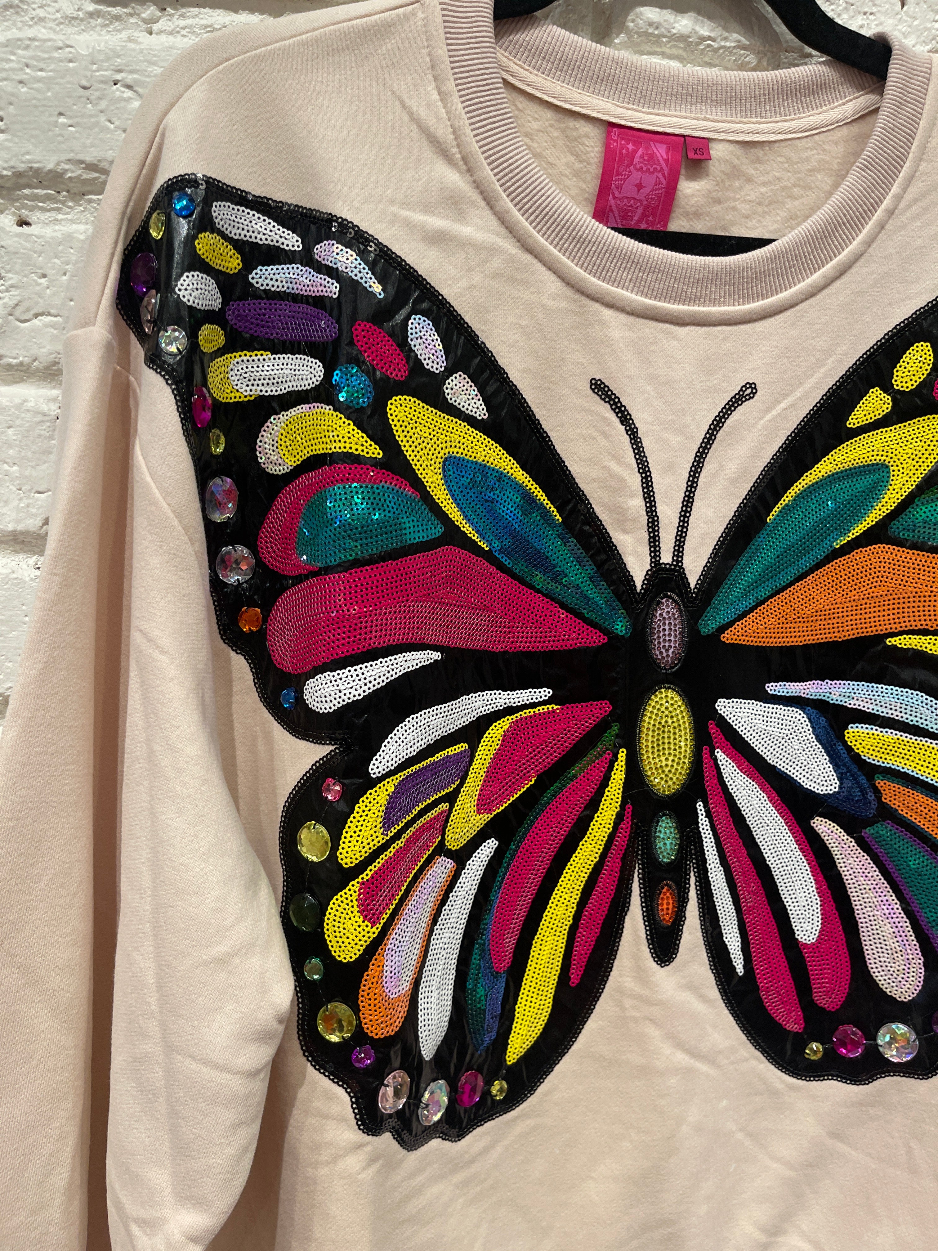 MULTI BUTTERFLY BEIGE
