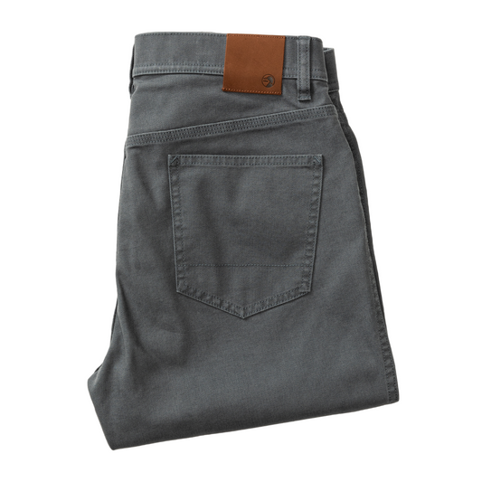 Field Canvas Five-Pocket (Washed Navy)