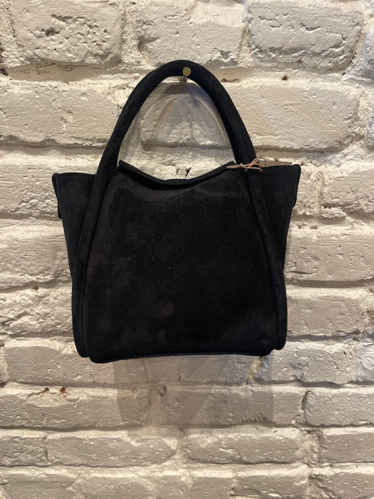 MINI SERENA BLACK SUEDE