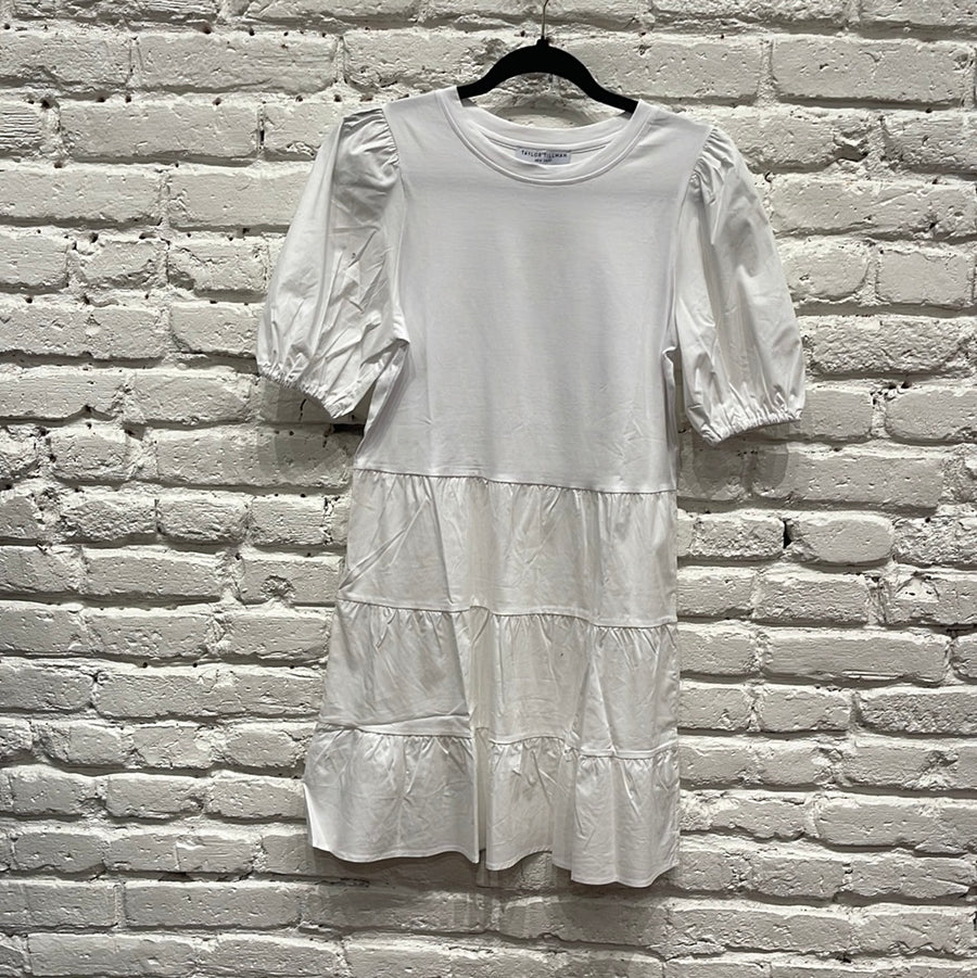 CARLIE DRESS WHITE