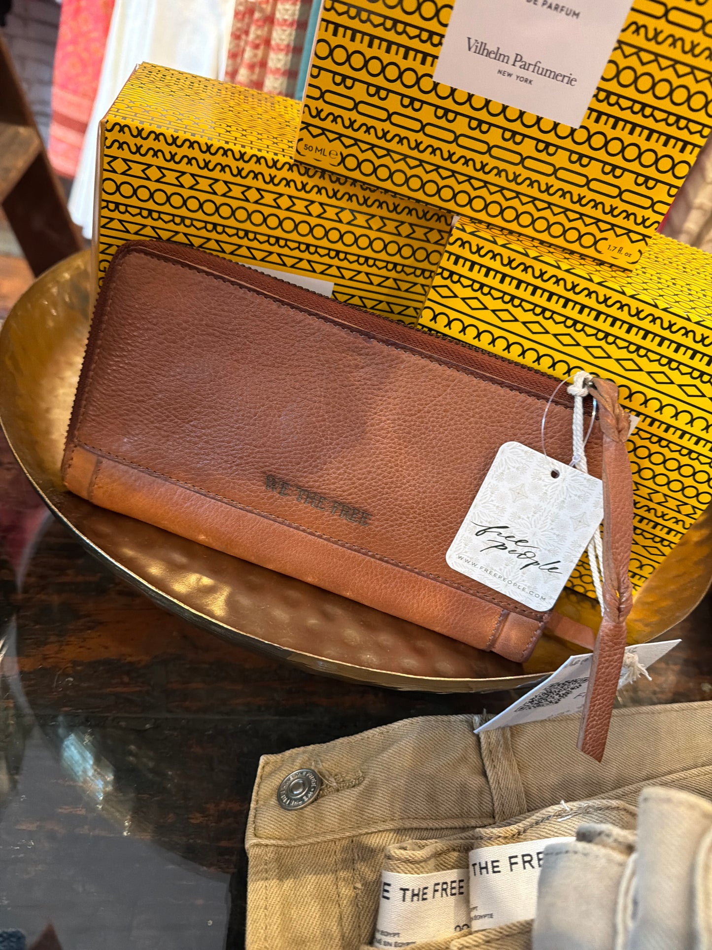 WTF EMERSON WALLET / SADDLE