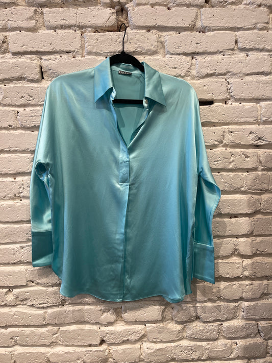 HALF BUTTON SILK DMT2297S AMAZONITE