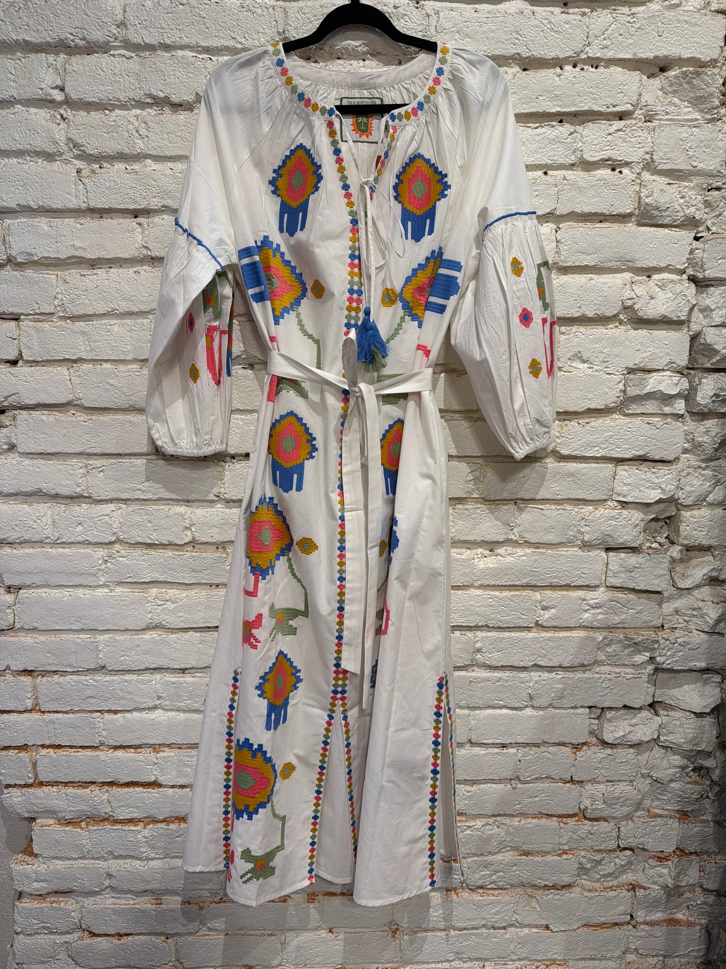 FALL FUNK WHITE DRESS