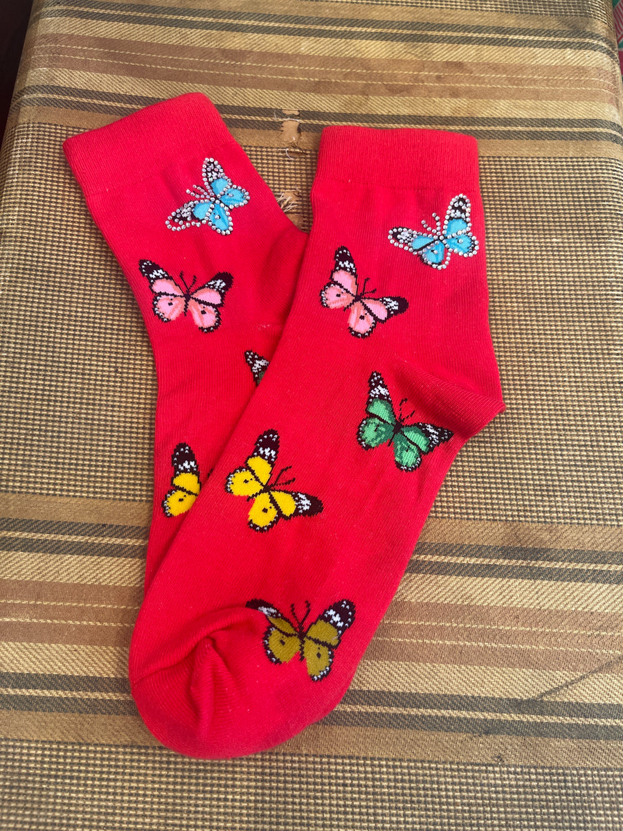 BUTTERFLY SOCKS