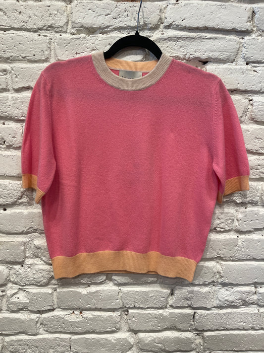 MANY CONTRAST TEE COSMO PINK PACE BELLINI