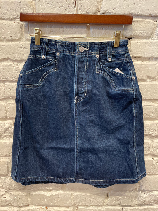 SUZY DENIM MIDI BLUE CRUSH