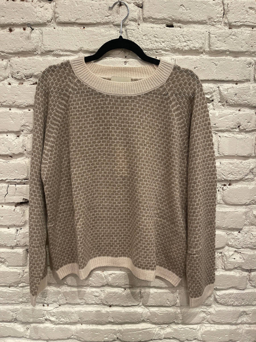 HONEYCOMB CREW LIGHT BROWN