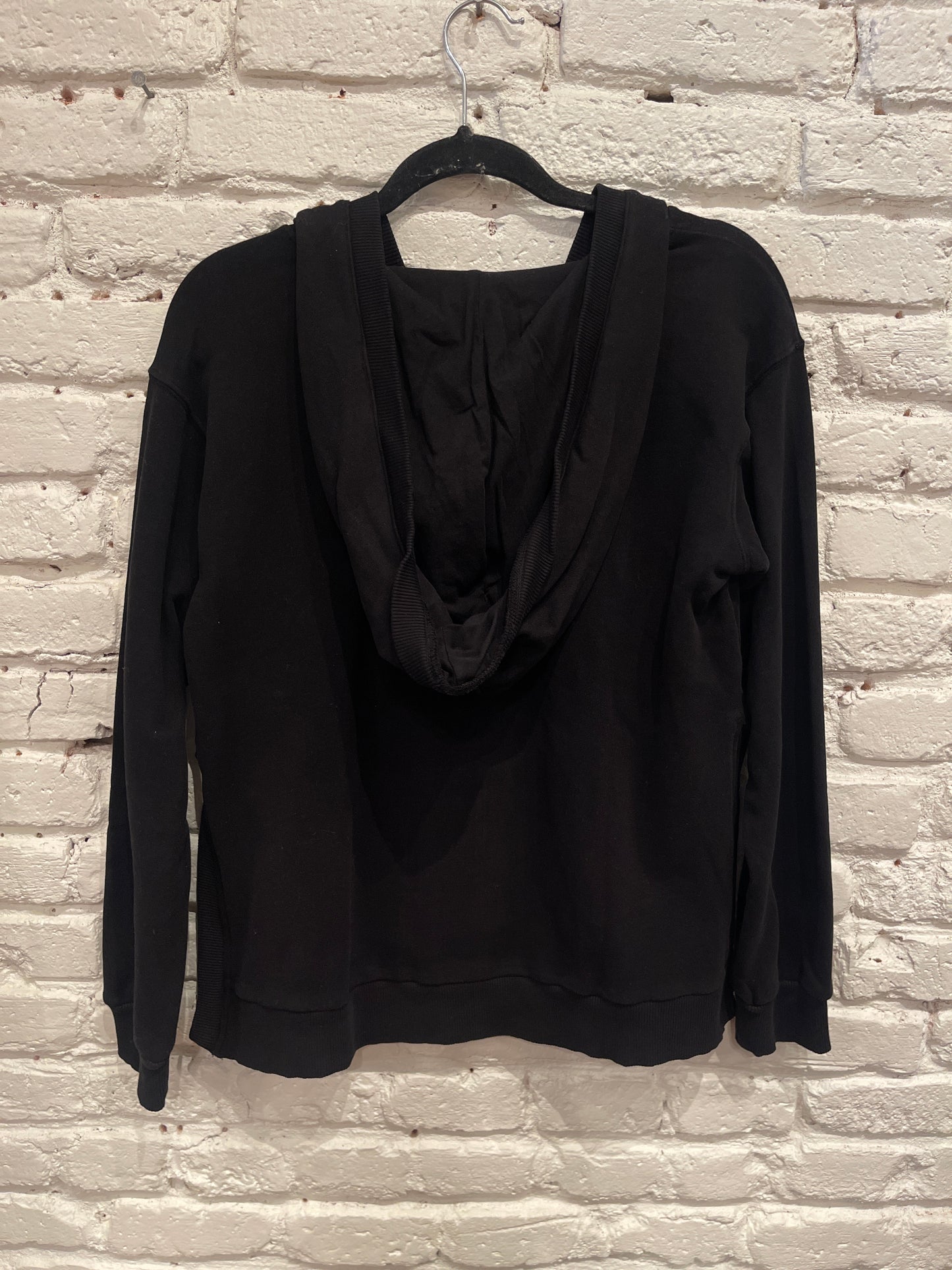 L/S BOXY HOODIE BLACK
