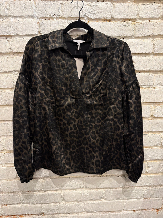 ARIANNA L/S ANIMAL PRINT TOP
