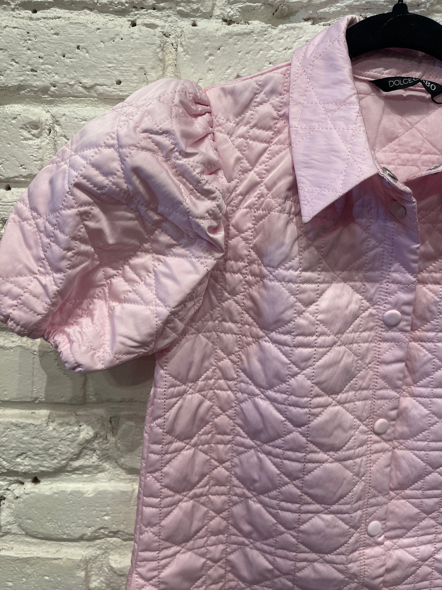 QUILT DRESS PINK 75886