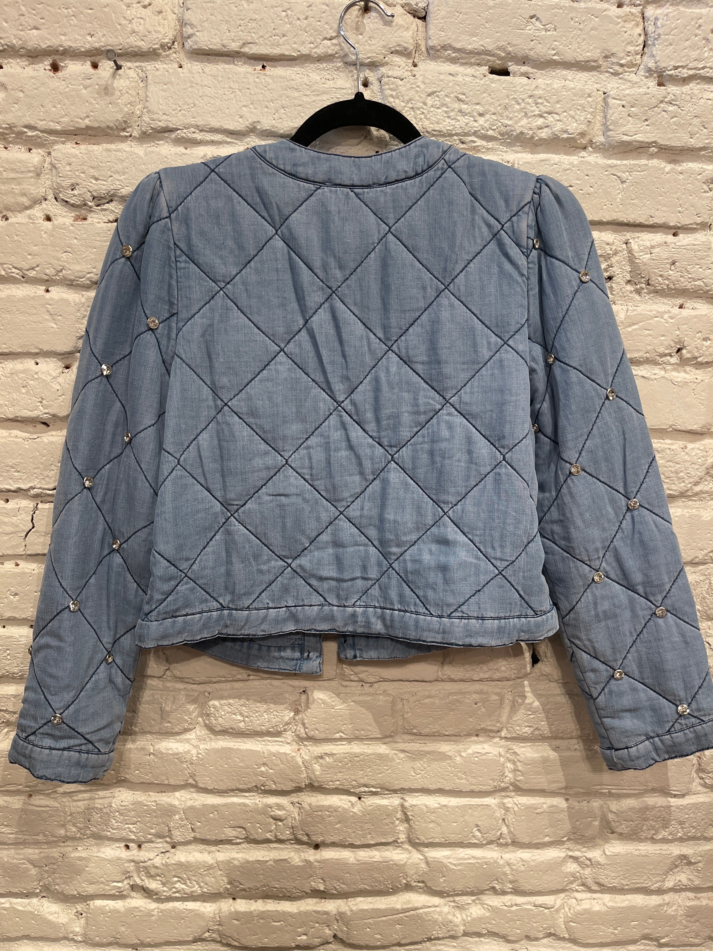 QUILTED DENIM JACKET