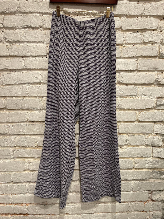 CHARCOAL WOVEN JACQUARD CHENILLE PANT