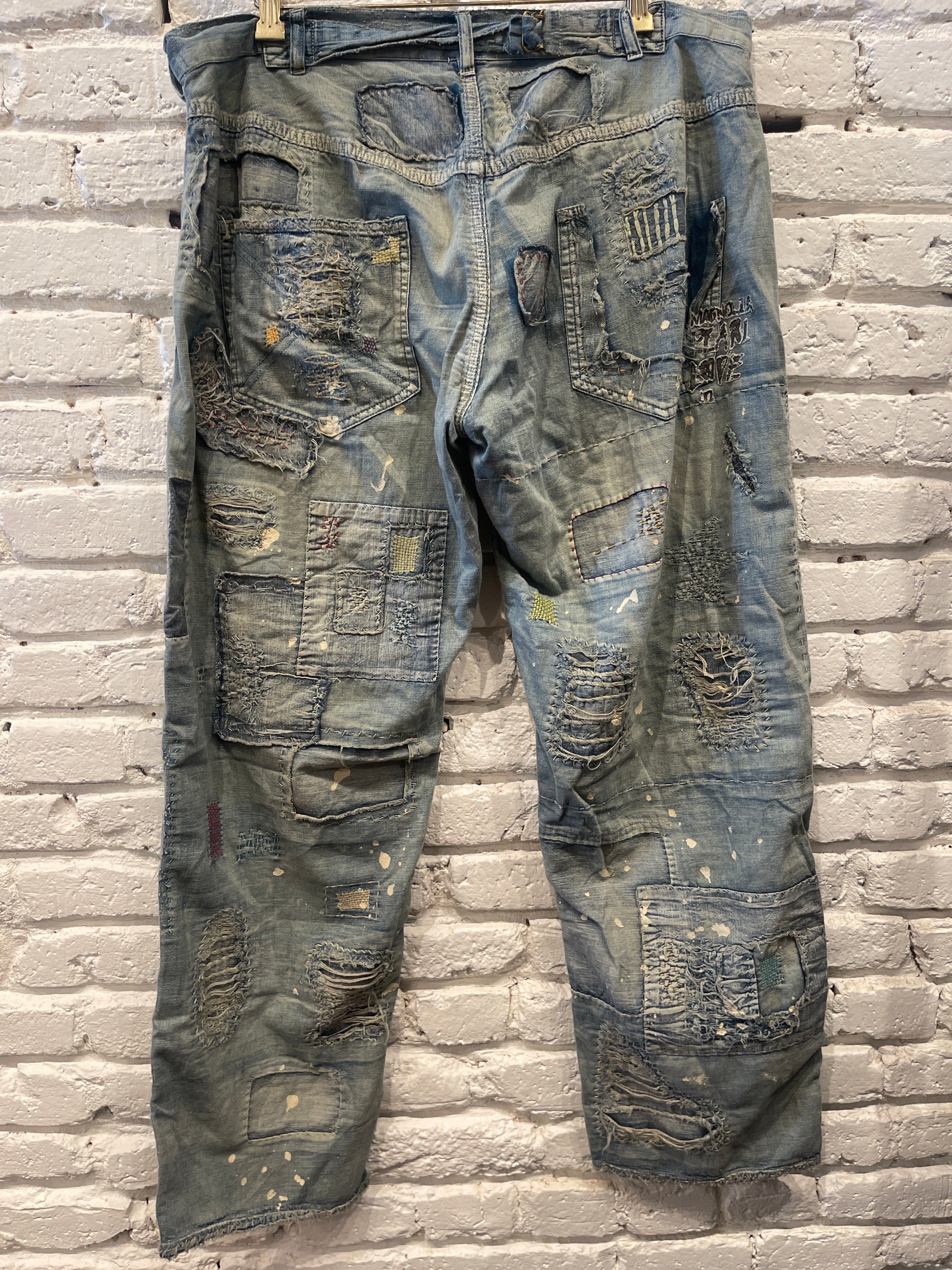 PANTS 884 WASHED INDIGO