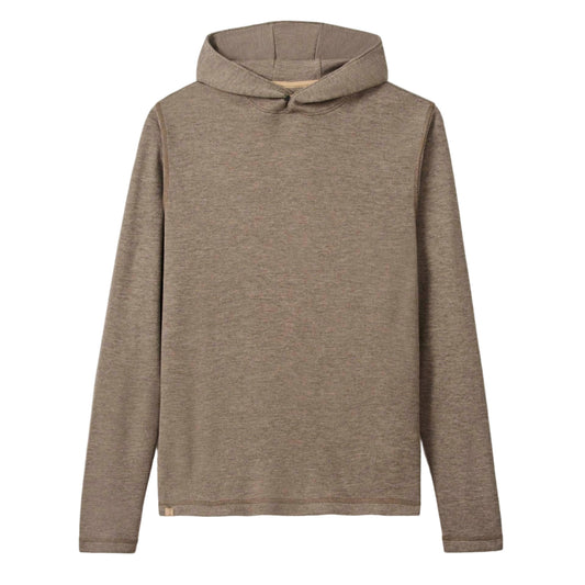 Drayton Merino Cashmere Sweater Hoodie (Coffee)
