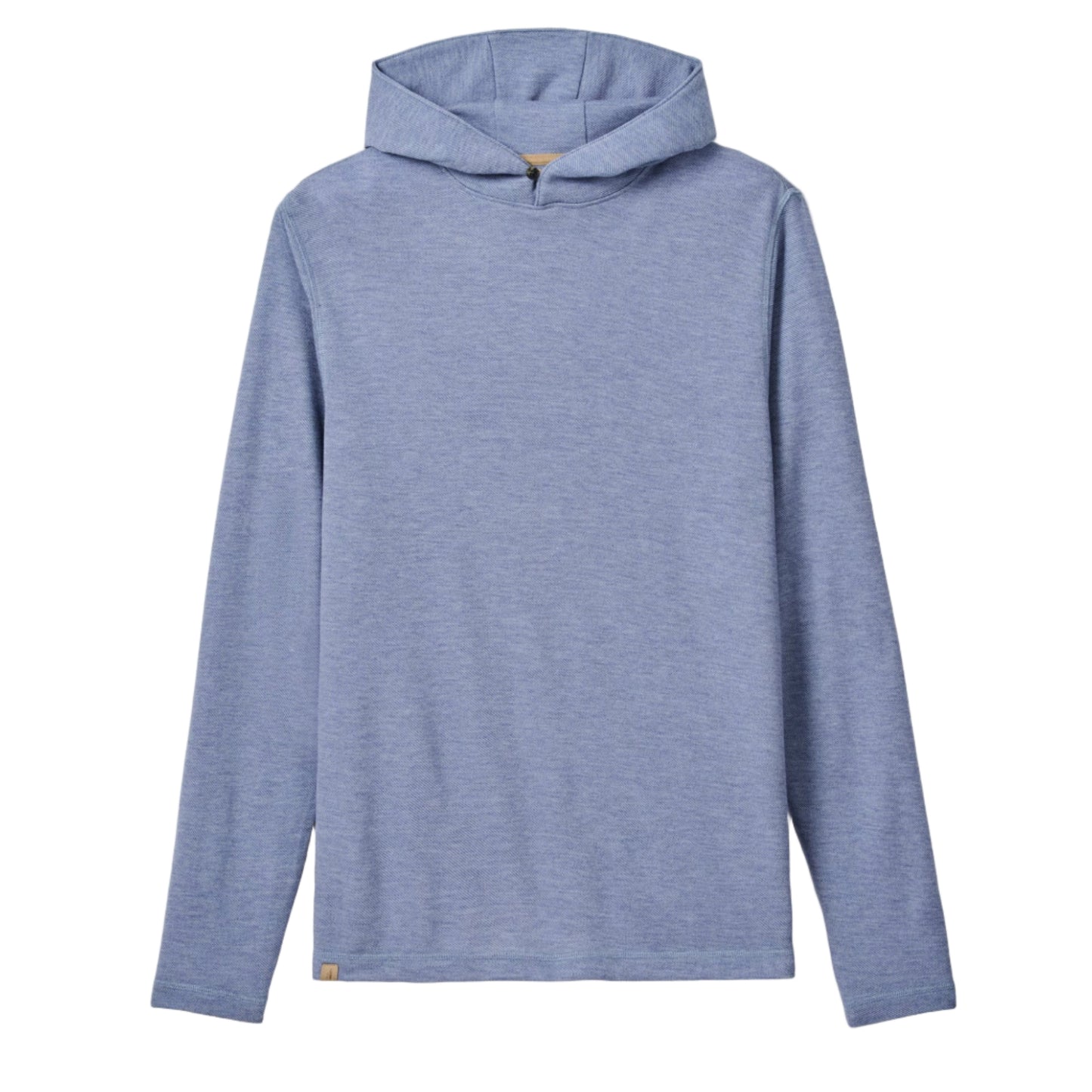 Drayton Merino Cashmere Sweater Hoodie (Laguna Blue)