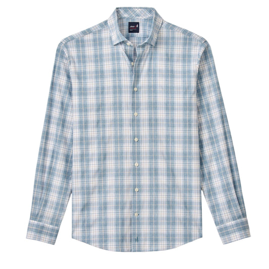 Everyday Performance Button Down Shirt - Hendley (Laguna Blue)