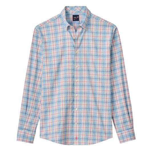 Everyday Performance Button Down Shirt - Lanes (Maliblu)