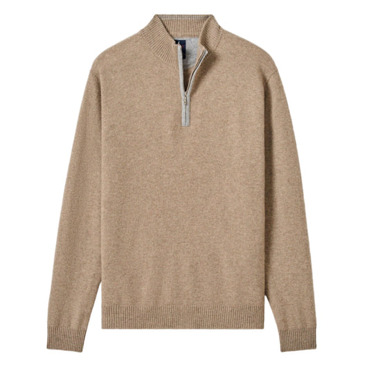 Niccolo Top Shelf Cashmere ¼ Zip Sweater (Aplaca)