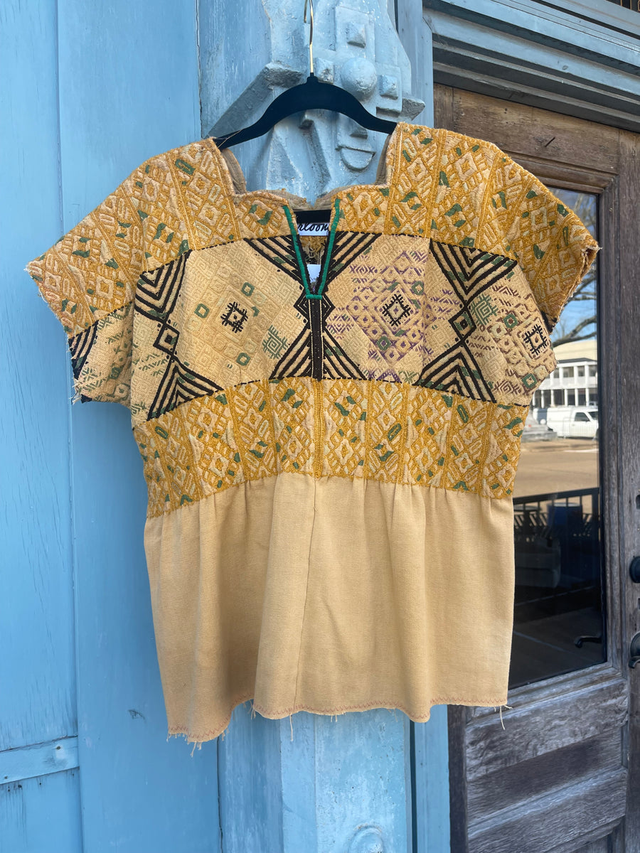 VINTAGE HUIPIL TOP