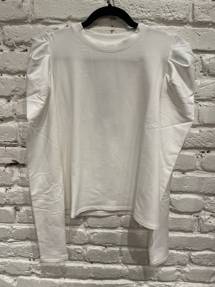 LYA TOP  OFF WHITE