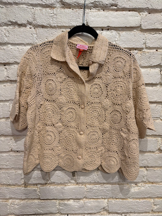 CROCHET BUTTON DOWN