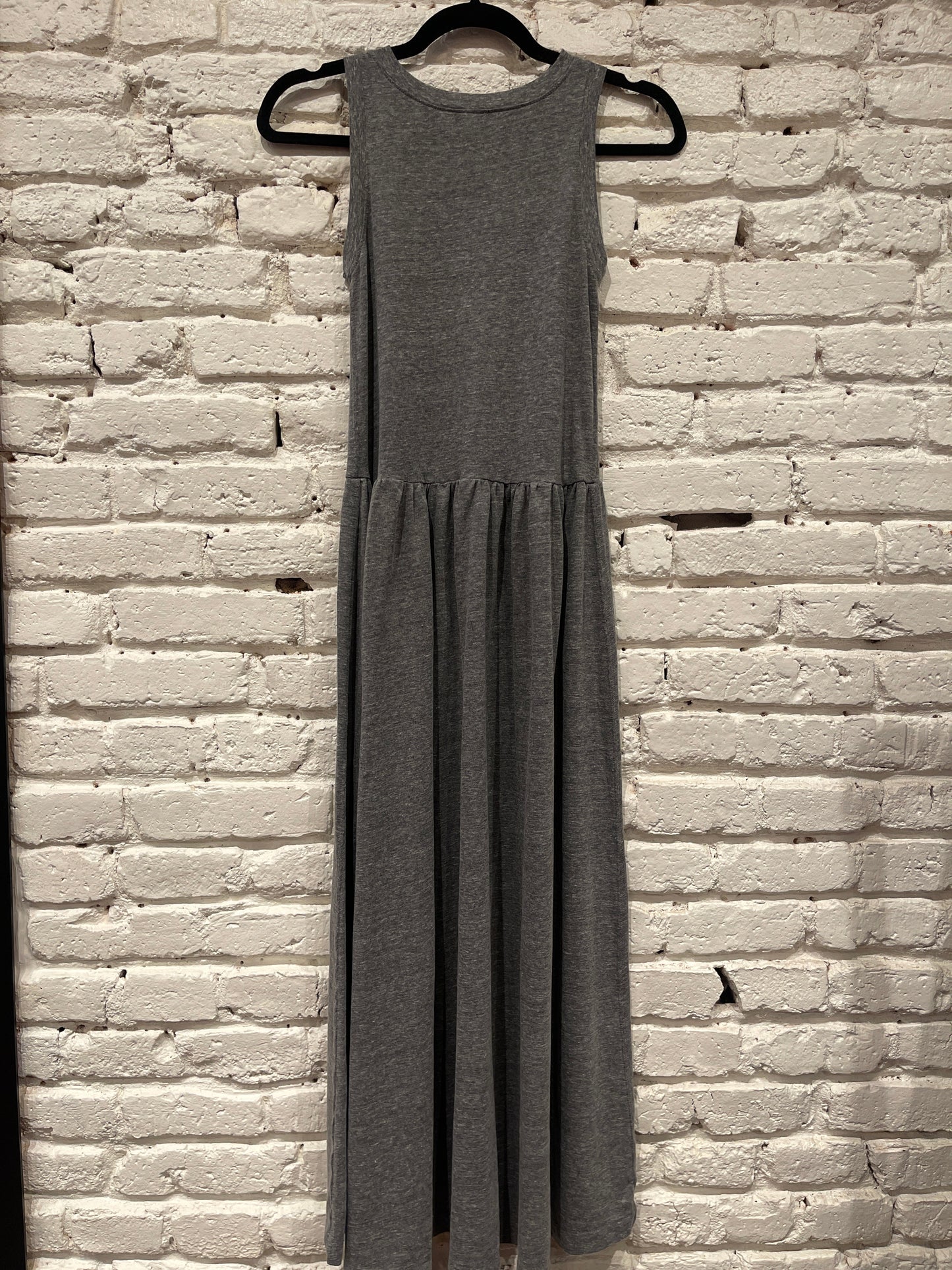 EVA TANK DRESS HEATHER GREY