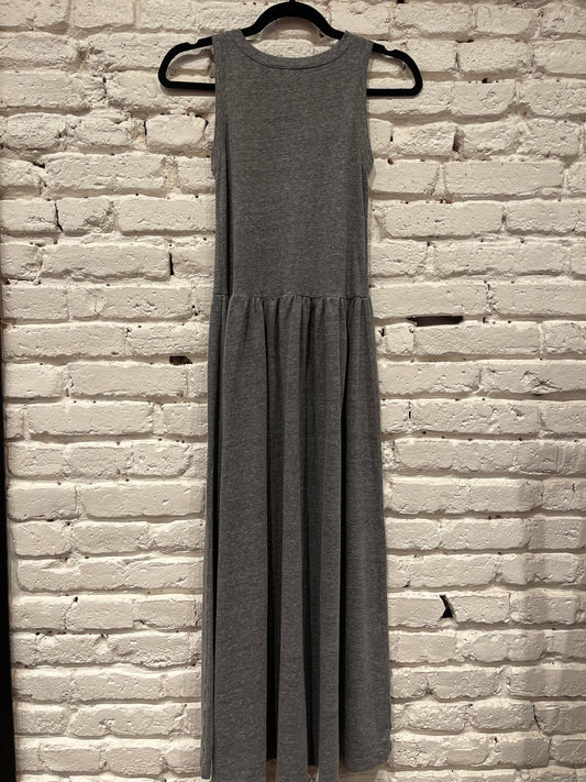 EVA TANK DRESS HEATHER GREY