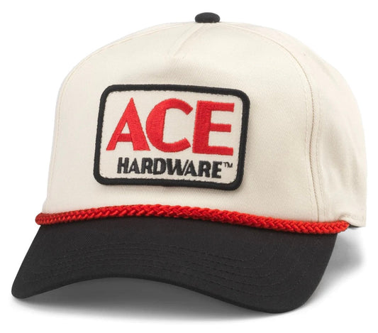 Roscoe Hat - Ace Hardware (Ivory/Black)