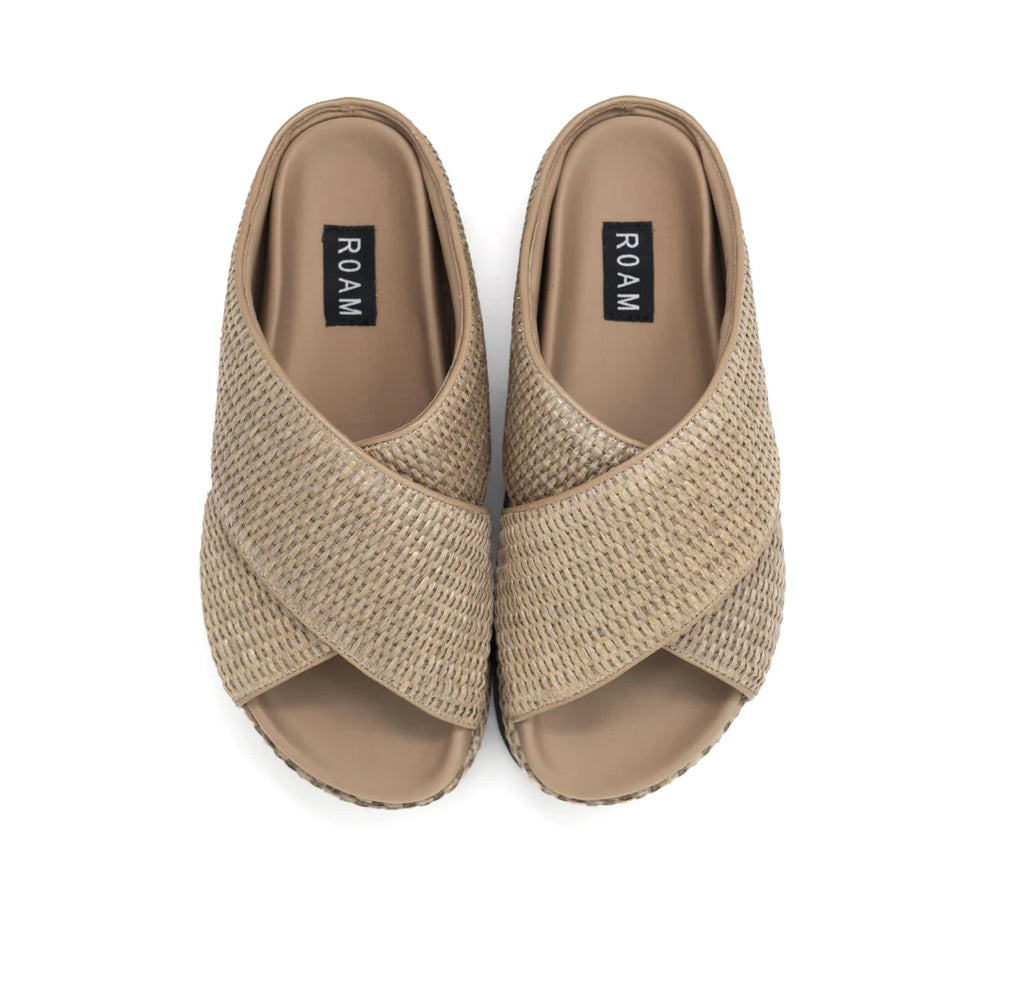 CROSS STACK RAFFIA